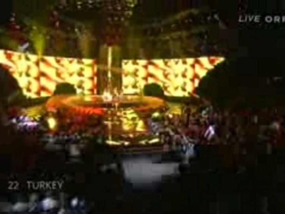 Eurovision 2007 Final: 22) Turkey
