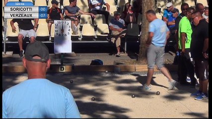 1er International à pétanque Lyon Métropole : 32ème Verzeaux VS Soricotti