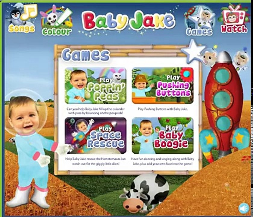 Baby Jake Games! Fun videos with cute baby Jake!