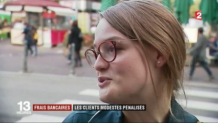 Frais bancaires : les clients modestes pénalisés