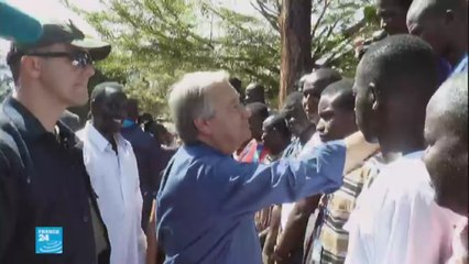 أنطونيو غوتيريش يلتقي ضحايا الاستغلال الجنسي من جانب قوات حفظ السلام