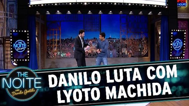 Lutador Lyoto Machida ensina algumas técnicas de luta para Gentili