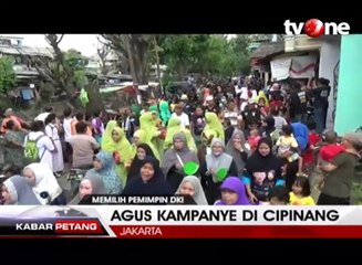 Tak Terganggu Pemeriksaan Sylvi, AHY Berkampanye di Cipinang