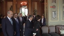 Bakan Kurtulmuş Özbekistan Cumhurbaşkanı Mirziyoyev'i Topkapı Sarayı'nda Ağırladı