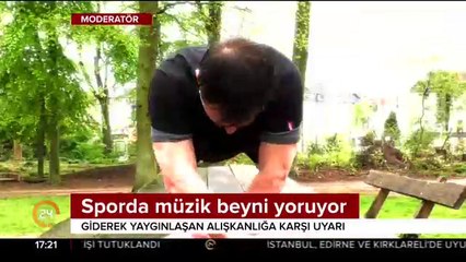 Spor yaparken müzik dinlemeyin