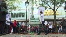 Des ONG françaises dans la rue contre les coupes budgétaires