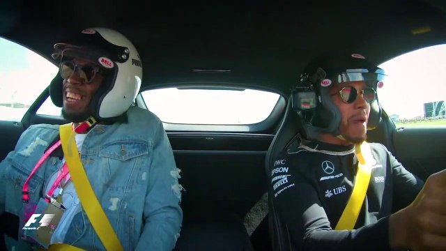 Quand Lewis Hamilton donne des sueurs froides à Usain Bolt