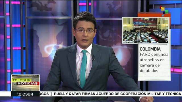 Critican colombianos al pdte. de diputados tras negar acceso a FARC