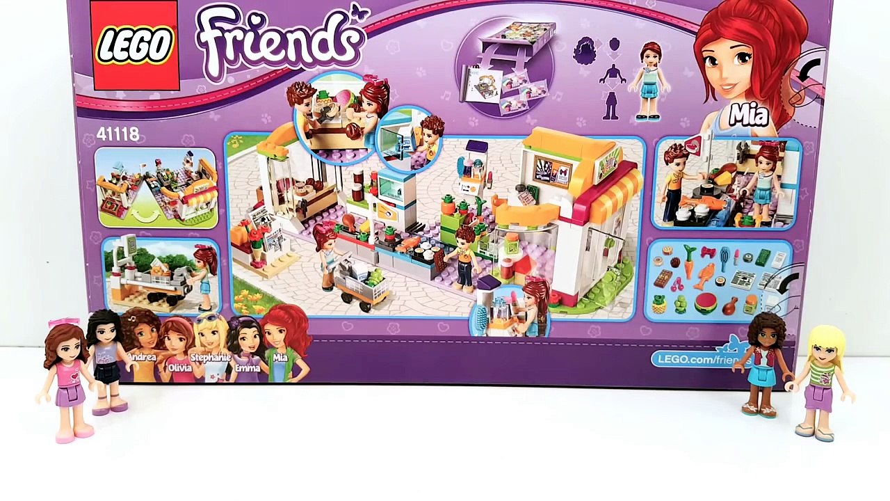 Lego Friends Heartlake Supermarket Building Review 41118