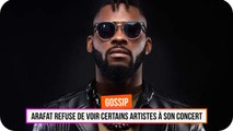 DJ Arafat refuse certains artistes à son concert