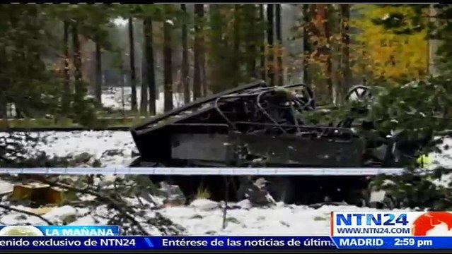Al menos cuatro muertos y 11 heridos por choque entre tren y camión militar en Tammisaari, Finlandia