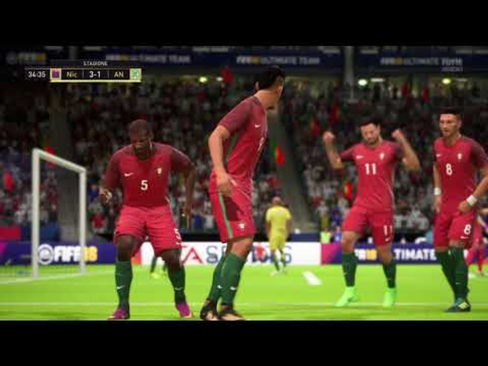 Goalkeeper wrong and Soares goal