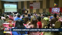 Awareness Campaign launched for handicapped children