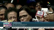 Venezolanas marchan por sus derechos y contra la especulación