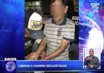 Liberan a hombre secuestrado por dos sujetos