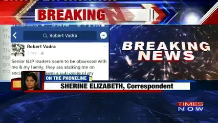 Robert Vadra's Charge Against BJP: Claims Priyanka And He Are Being Stalked By BJP On Social Media