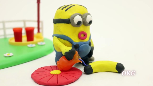 Gummy Bear Ice Cream Melting Play Doh Babies Superhero Cartoon Stop Motion Movies