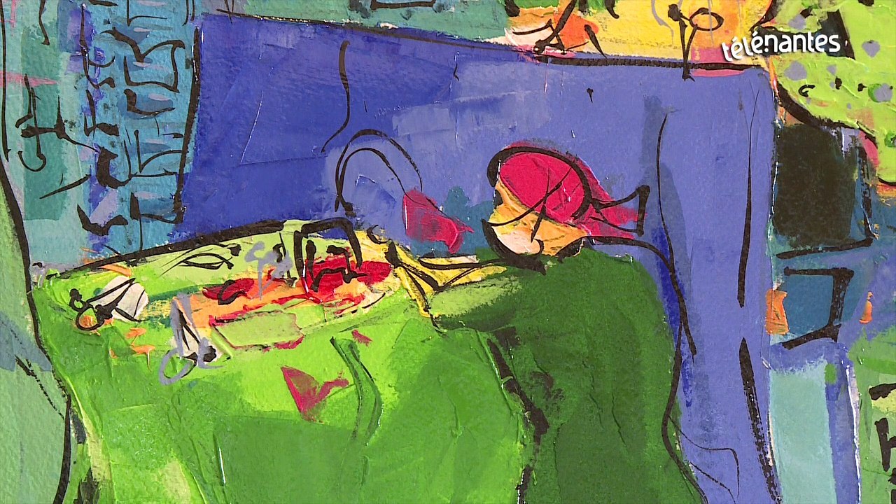 Pierre Guéroult peint les blocs opératoires