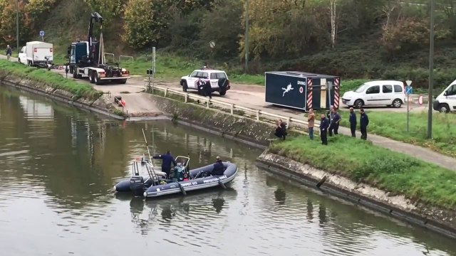 Tueurs du Brabant: les plongeurs de la Protection civile ont sondé le canal Bruxelles-Charleroi à Ittre