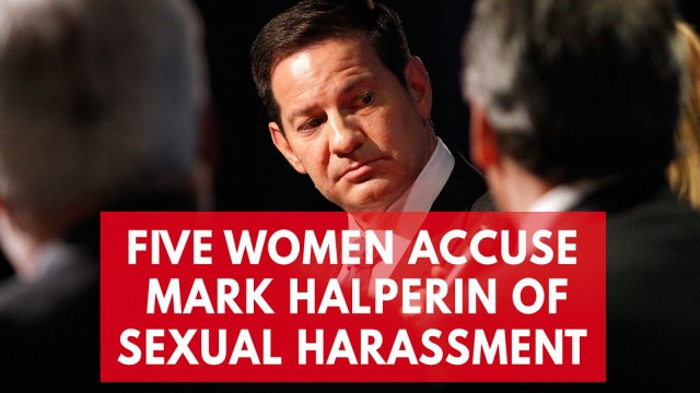 Former ABC News political director Mark Halperin accused of sexual harassment