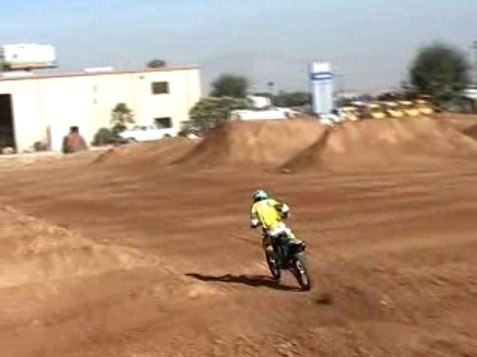 Ivan Tedesco sur la piste Kawasaki