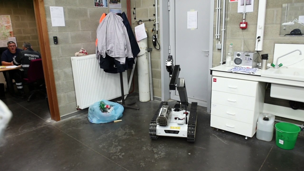 Crisnée le nouveau robot de la protection civile