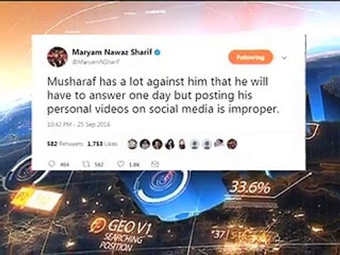 When Raheel Sharif was the army chief, what did Maryam Nawaz say about Musharraf and what is she saying now? Hamid Mir