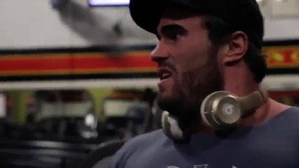 Chest workout with Calum von Moger