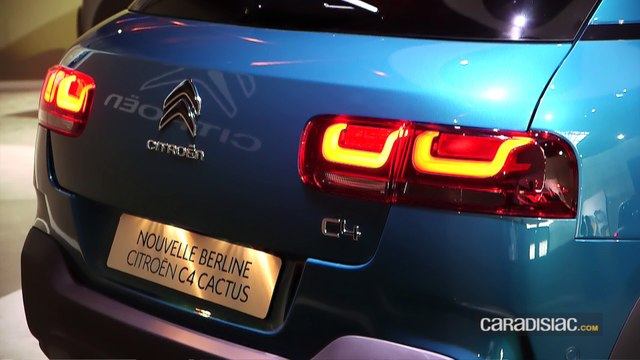 Présentation - Citroen C4 Cactus restylée : changement à tous les niveaux