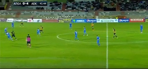 Χριστοδουλόπουλος 0-5 Απόλλων Λάρισας-ΑΕΚ 26-10-17