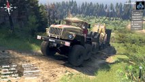 SpinTires URAL 6614 Off-road Test