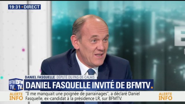 Élection à la présidence LR: Ça s'est joué à quelques parrainages , dit Fasquelle