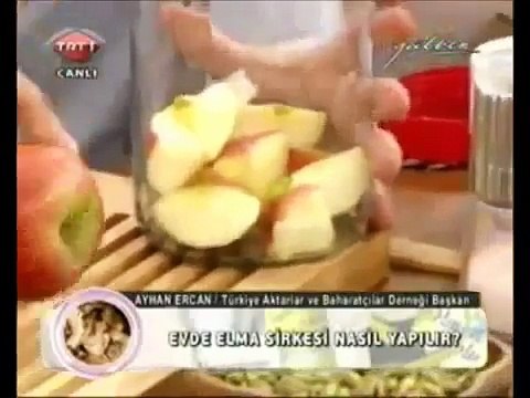 Evde elma sirkesi nasıl yapılır Elma Sirkesi Yapımı ve Yapılışı