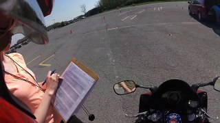 Motorcycle Skills Test - PASSED! POV + Thoughts