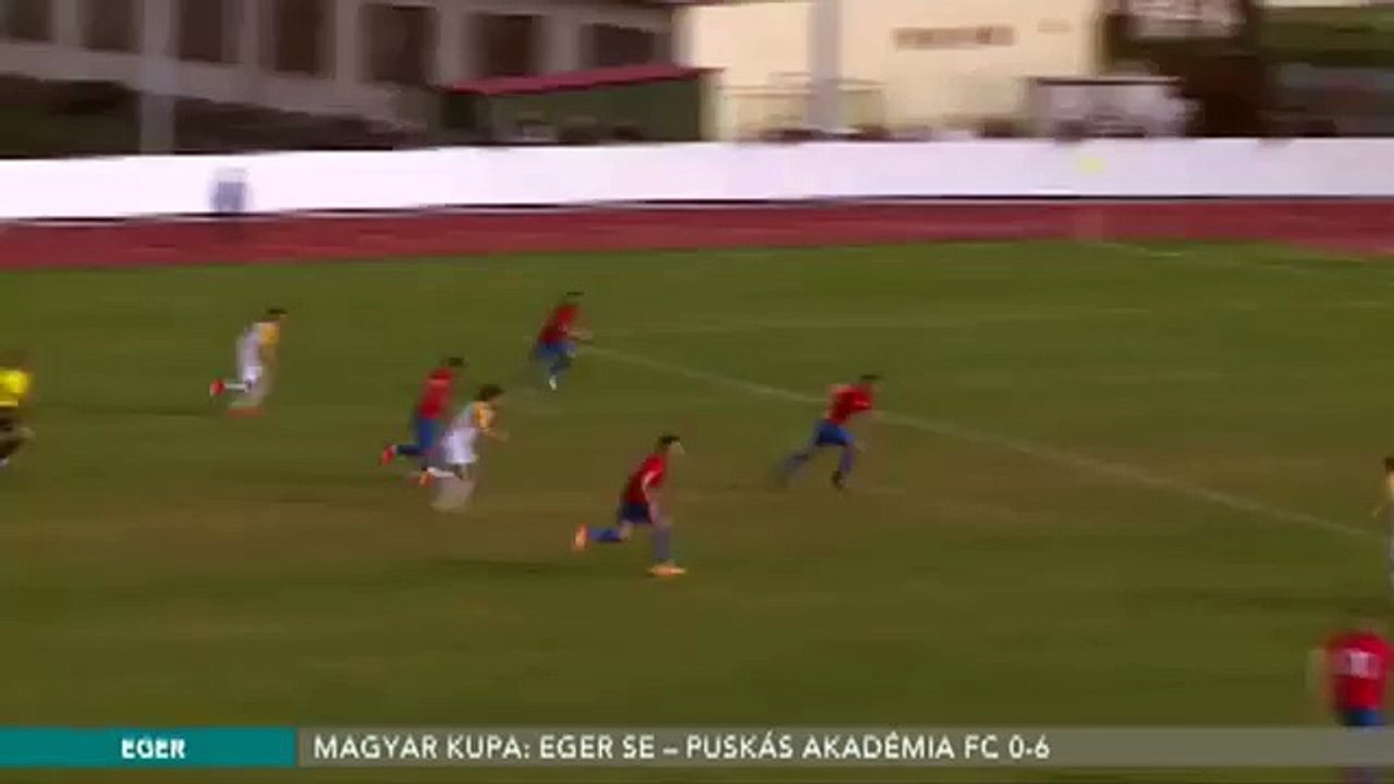 Eger SE 0:2 Puskás Akadémia FC (Hungarian Cup 25 October 2017)