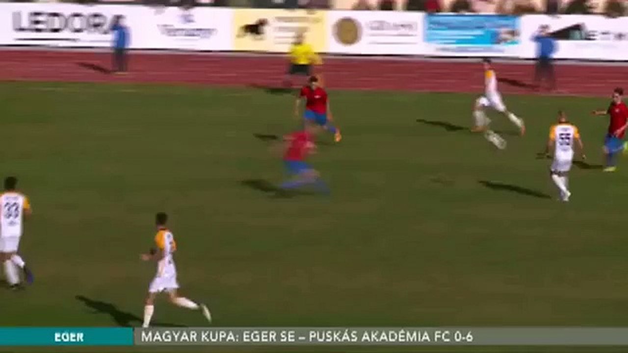 Eger SE 0:5 Puskás Akadémia FC (Hungarian Cup 25 October 2017)