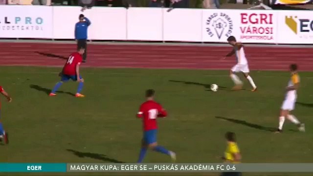 Eger SE 0:6 Puskás Akadémia FC (Hungarian Cup 25 October 2017)