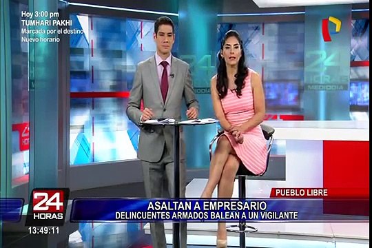 Pueblo Libre: vigilante frustra asalto a empresario y resulta herido tras balacera