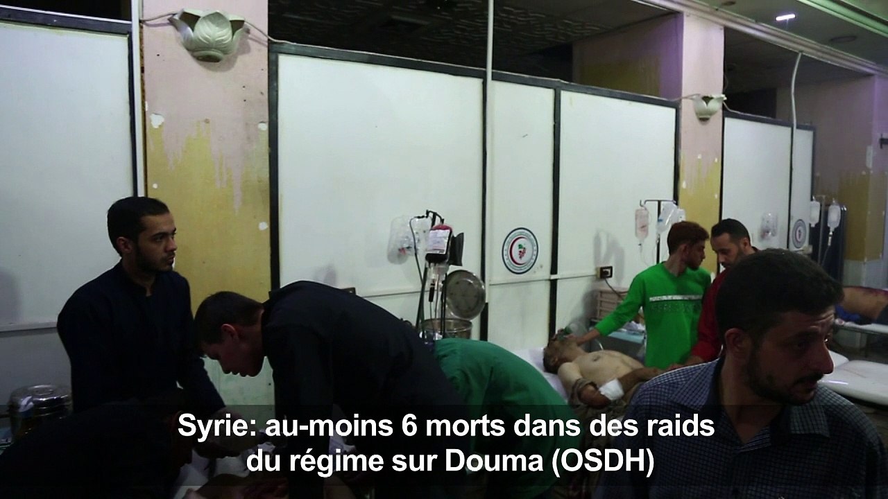 Syrie: au-moins 6 morts dans des raids sur Douma (OSDH)