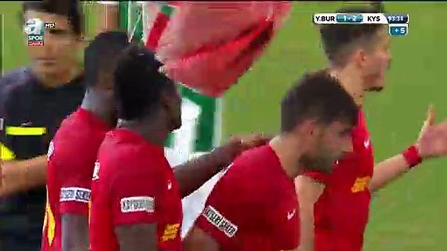 1-2 Deniz Türüç Goal Turkiye Kupasi Round 4 - 26.10.2017 Yesil Bursa 1-2 Kayserispor