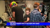 Teen Creates Haunted House to Benefit Cancer Patients