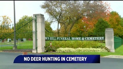 Indianapolis Cemetery Posts 'No Hunting' Signs