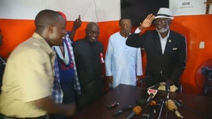 Weah suma apoyo para la segunda vuelta de las presidenciales en Liberia