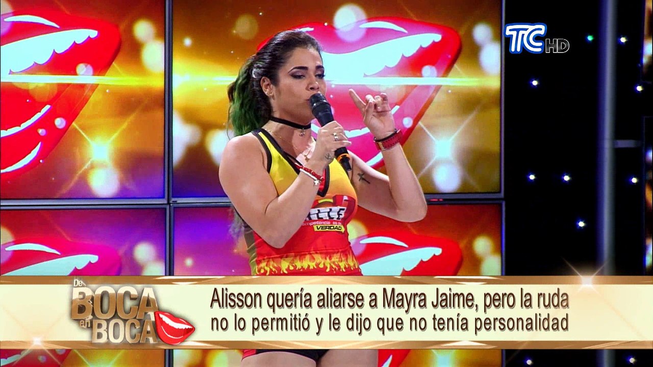 Alisson respaldó a Mayra Jaime y ella la destruyó