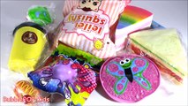 Opening My Sisters SQUISHIES! Squishy TOY HAUL! Cotton Candy CAKE! Coffee CUP! Splatty BALL!