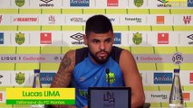 Lucas Lima avant Dijon FCO - FC Nantes