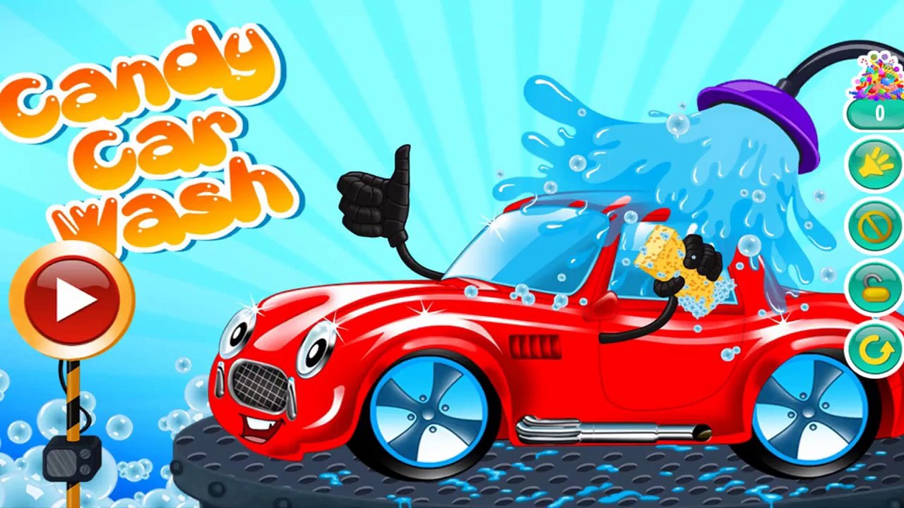 Мультики про машинки   Car Wash - Гараж - Машины на Автомойке   Полицейская машина, Мусоровоз