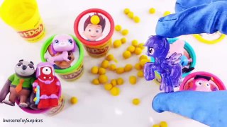 Disney Junior Jake Paw Patrol Marshall Play-Doh Tubs Dippin Dots Learn Colors Toy Surprises Episodes