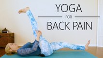 Gentle Yoga for Low Back Pain with Lindsey | Safe Stretches for Hamstrings