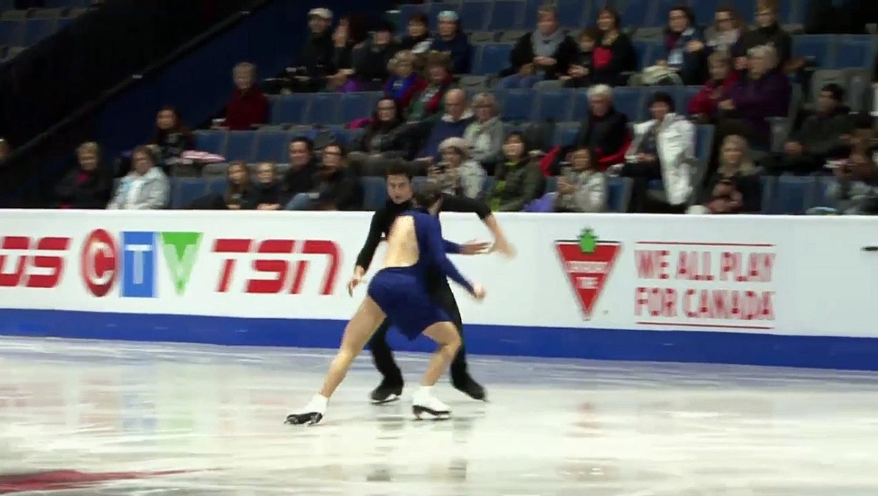 Tessa Virtue / Scott Moir 2017 SCI 2017-10-26 FD practice